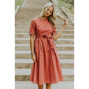 Clarissa Stitched Dress